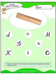 C Sesi Çalışma Sayfaları